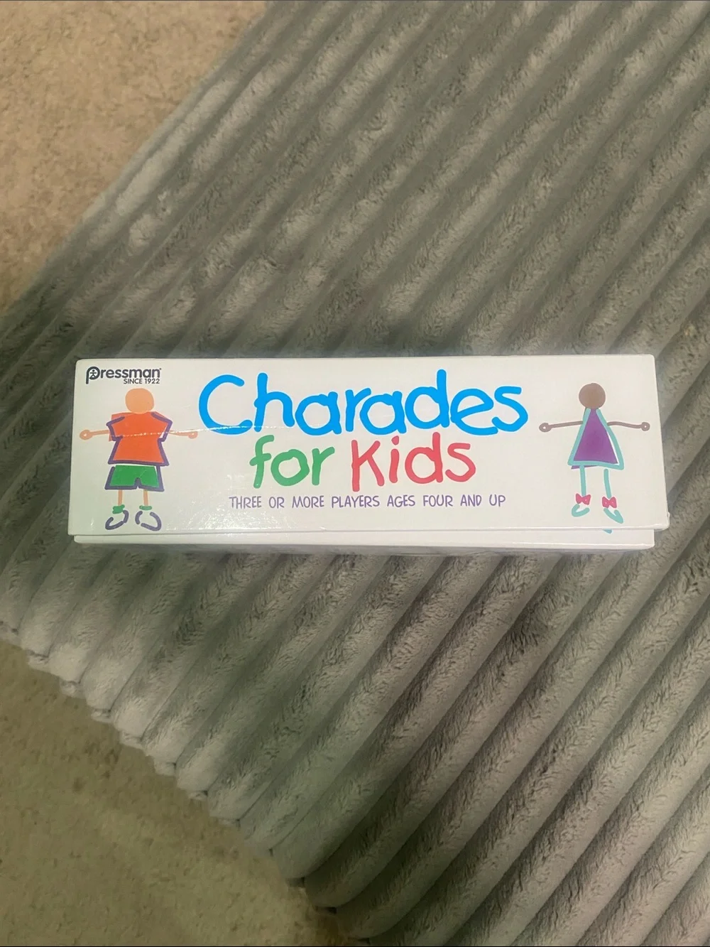 Charades for Kids Game - White Box